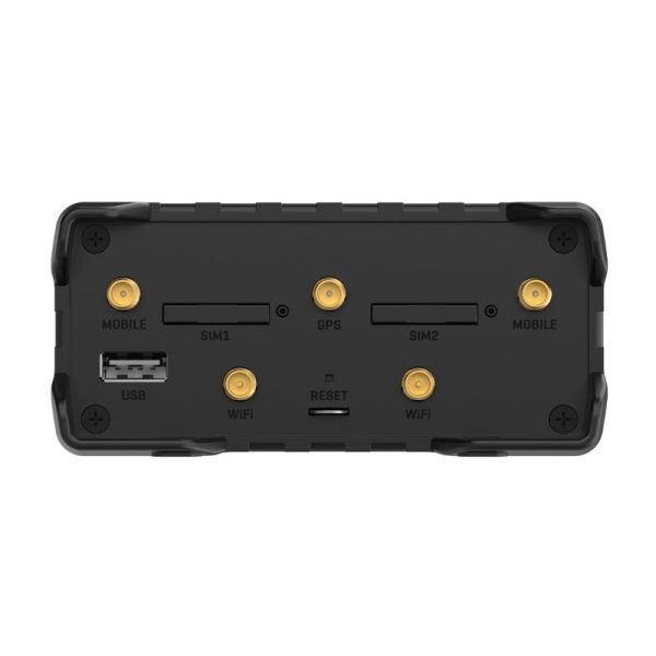 Router 3G/4G công nghiệp Teltonika RUT906 Dual SIM, 4 cổng LAN, hỗ trợ RS232/RS485, chịu tải 100 User