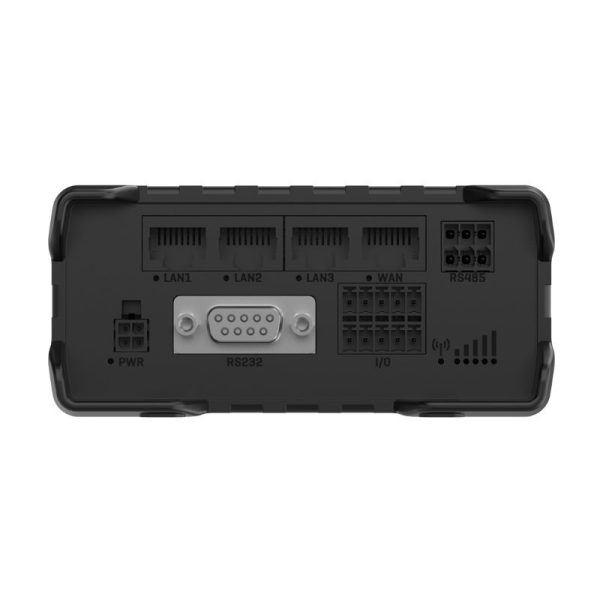 Router 3G/4G công nghiệp Teltonika RUT906 Dual SIM, 4 cổng LAN, hỗ trợ RS232/RS485, chịu tải 100 User