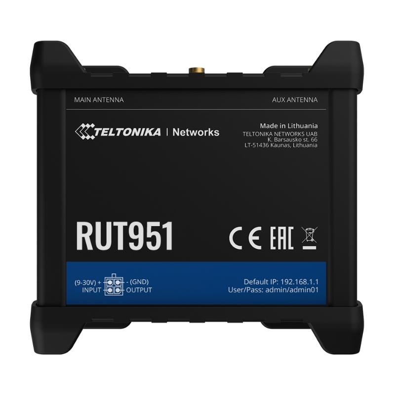 Router 3G/4G công nghiệp Teltonika RUT951 Dual SIM tốc độ 150Mbps, hỗ trợ 100 User - Ảnh 3