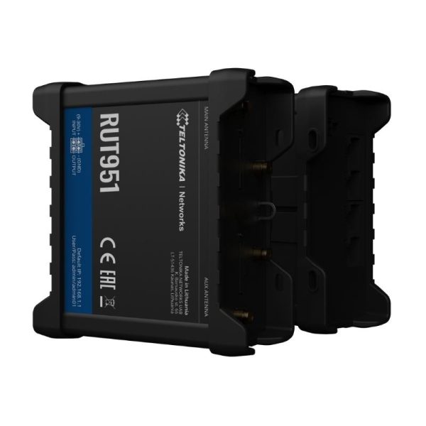 Router 3G/4G công nghiệp Teltonika RUT951 Dual SIM tốc độ 150Mbps, hỗ trợ 100 User