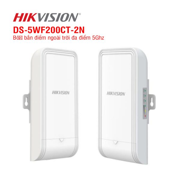 Bộ bắn điểm ngoài trời đa điểm 5Ghz HIKVISION DS-3WF02-5AC/D