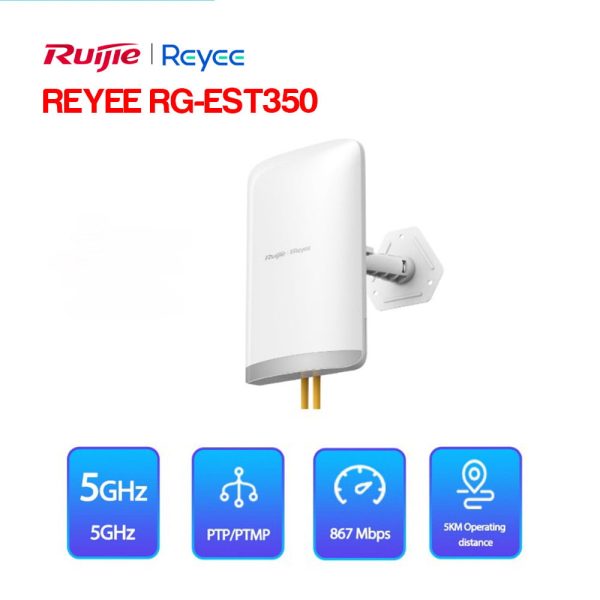 Bộ bắn điểm Wifi ngoài trời RUIJIE REYEE RG-EST350