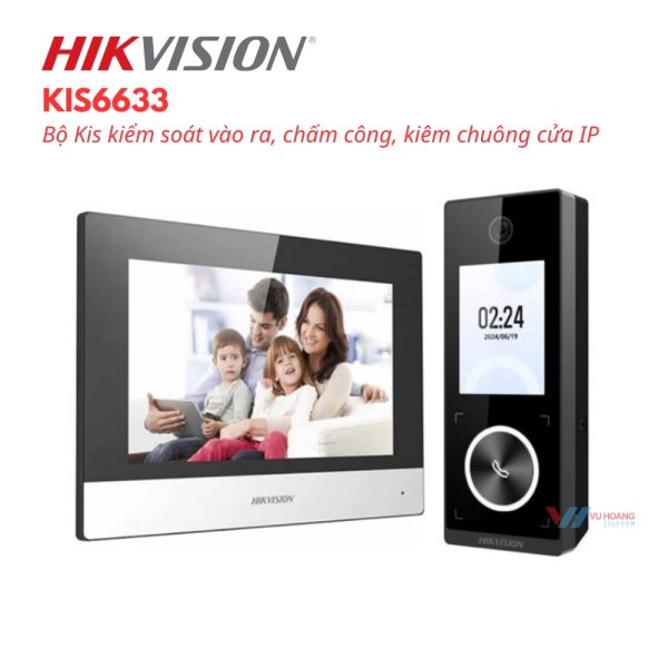 Bộ chuông cửa có hình IP HIKVISION KIS6633