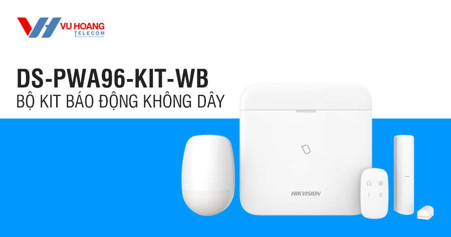 Báo trộm 96 vùng không dây HIKVISION DS-PWA96-Kit-WB