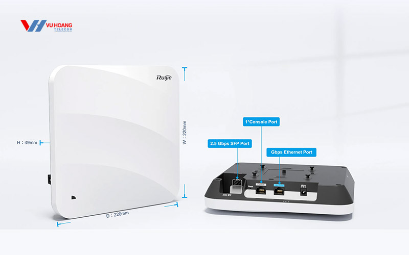 Bán bộ phát Wifi treo trần RUIJIE RG-AP820-L(V3) giá rẻ