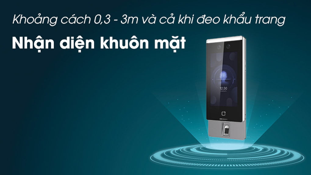 Khoảng cách nhận diện chấm công