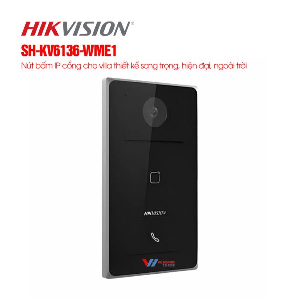 Nút bấm IP cổng cho villa Hikvision SH-KV6136-WME1