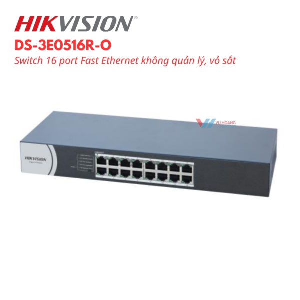 Switch không quản lý 16 cổng HIKVISION DS-3E0516R-O