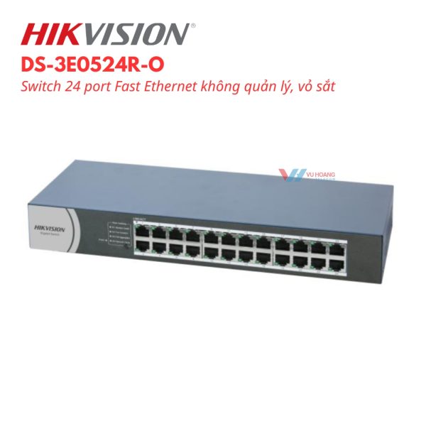 Switch không quản lý 24 cổng HIKVISION DS-3E0524R-O