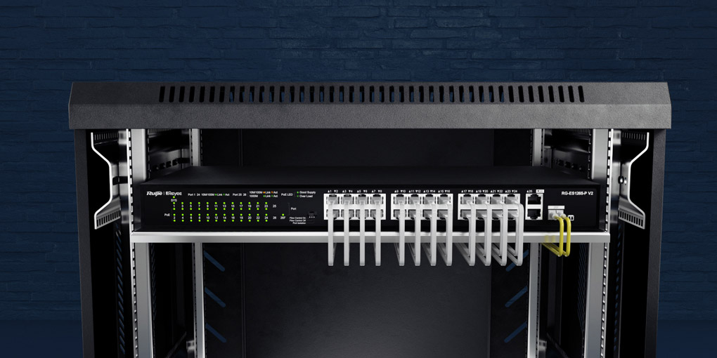Bán Unmanaged switch 24 cổng RUIJIE RG-ES126S-P V2 giá rẻ