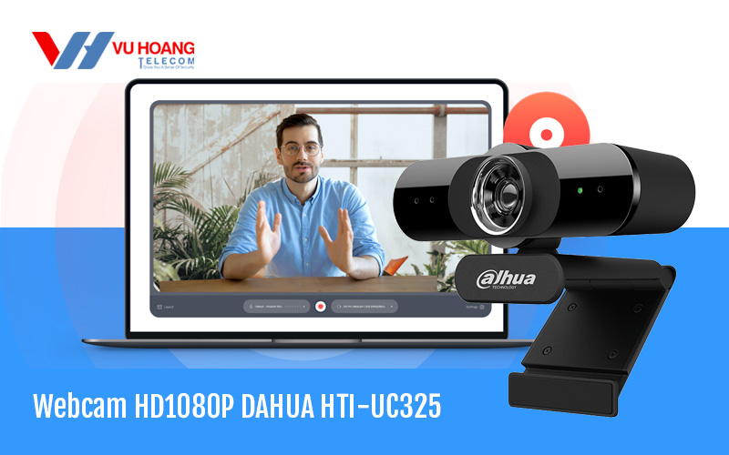 Bán Webcam trực tuyến HD1080P DAHUA HTI-UC325 giá rẻ, chính hãng